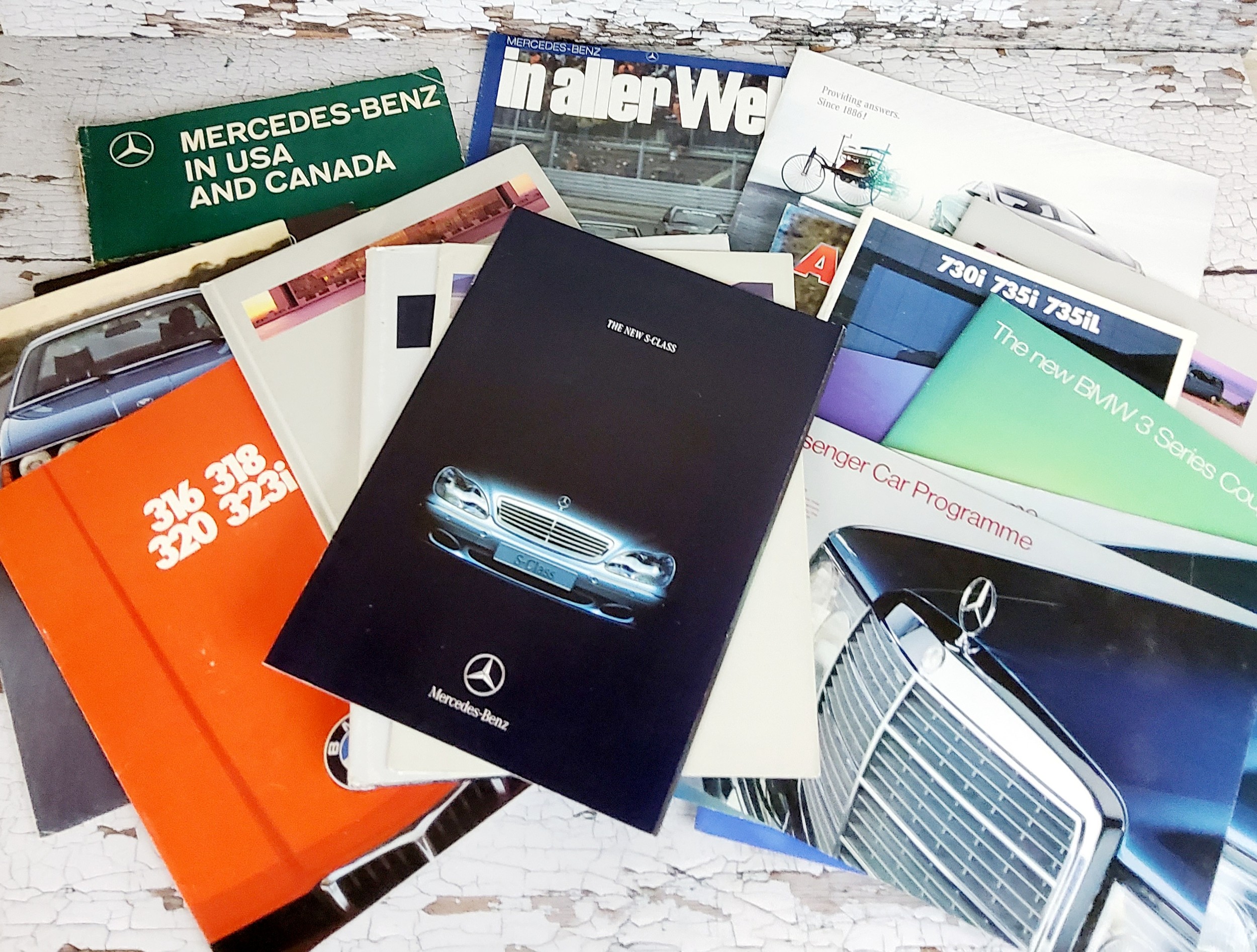 A Mercedes Benz Passenger Car Programme Fold Out Leaflet (U.K. Specification) C.1972