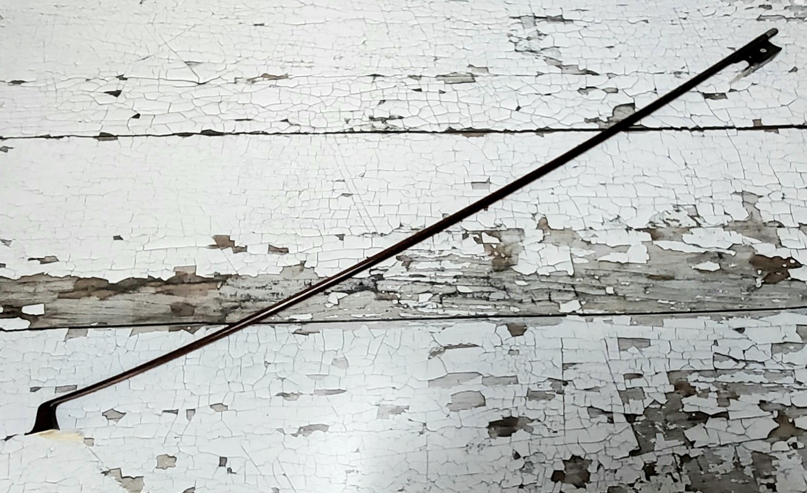 An Emile Germain Silver Mounted Violin Bow