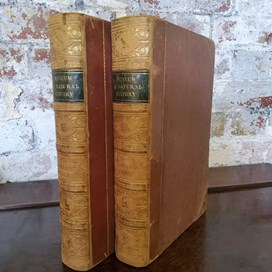 Natural History Books Two Volumes, ' The Museum Of Natural History ' By Sir John Richardson